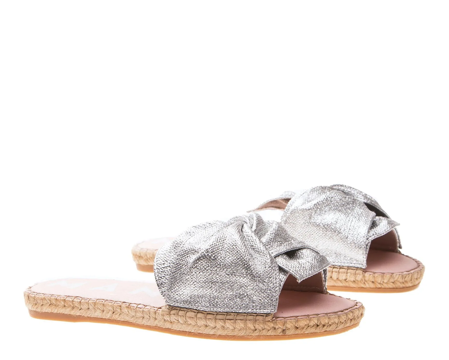 - Flat Express shipping Angeles with Sandals Silver Knot Discounted delivery Los -