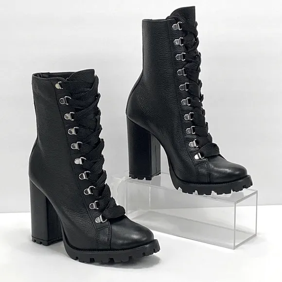 - NEW SCHUTZ  ZARA COMBAT  BOOTS