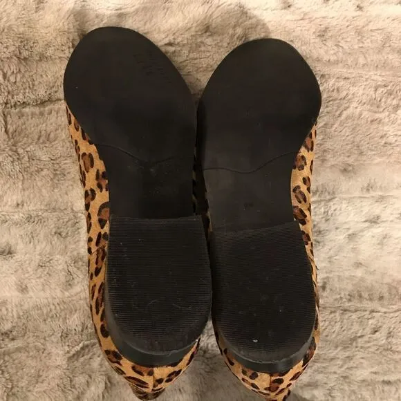 : : NICOLE MILER LIKE NEW Chelsea Cheetah/Leopard Print Ankle Boots Booties : :