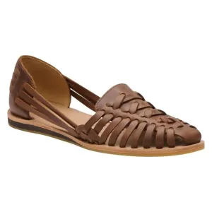 🆕 NISOLO Huarache Moccasins Loafers Shoes Cushioned Brown Leather 11