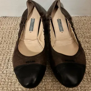 🐎 Prada Leather Ballet Flats - size 9.5 (40)