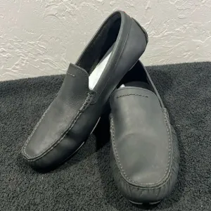 🔥🔥 UGG Australia UGG HENRICK Black  DRIVING Loafer SHOES Men Sz 10/10.5 - EUC