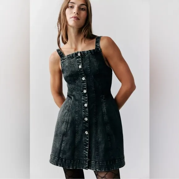 41.NWOT Free People Gimme More Mini Dress