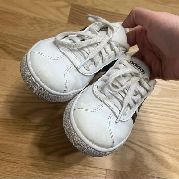 Adidas All Star Sneakers 12.5 Kids Black Low Top Youth