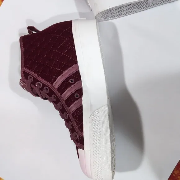 Adidas Burgundy Sneakers