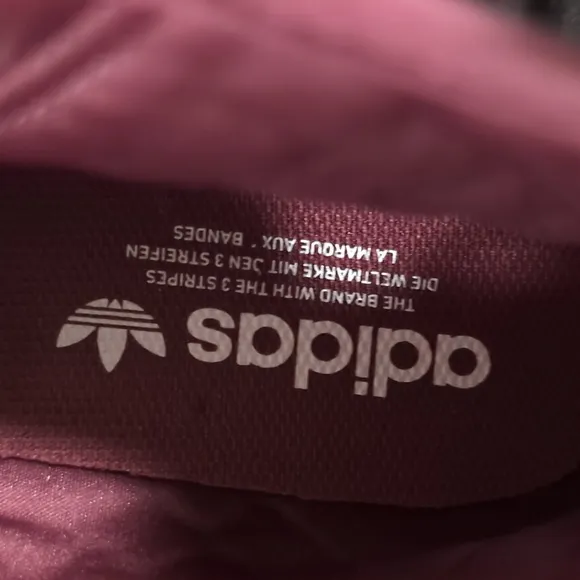 Adidas Burgundy Sneakers