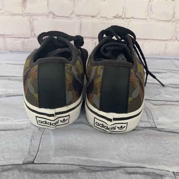 Adidas camouflage sneakers size 8.5