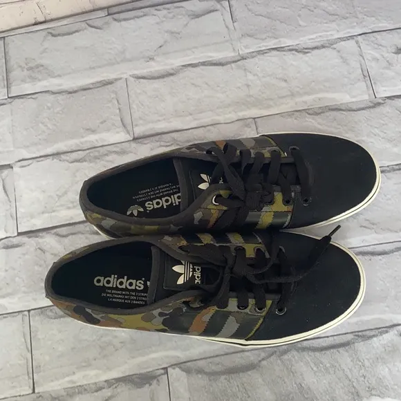 Adidas camouflage sneakers size 8.5