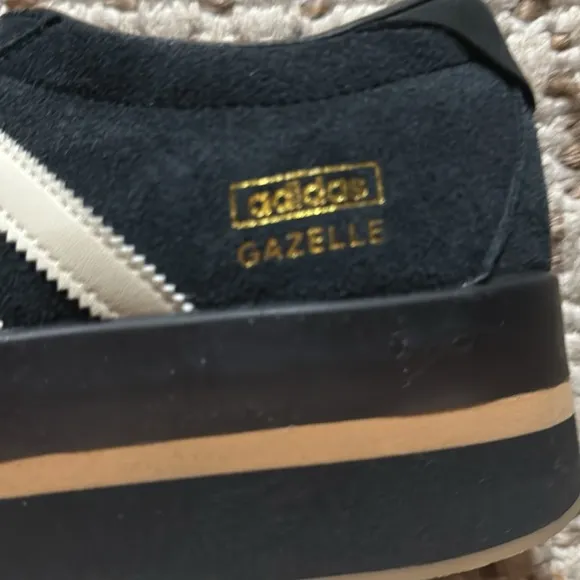 Adidas gazelle stack platform sneaker