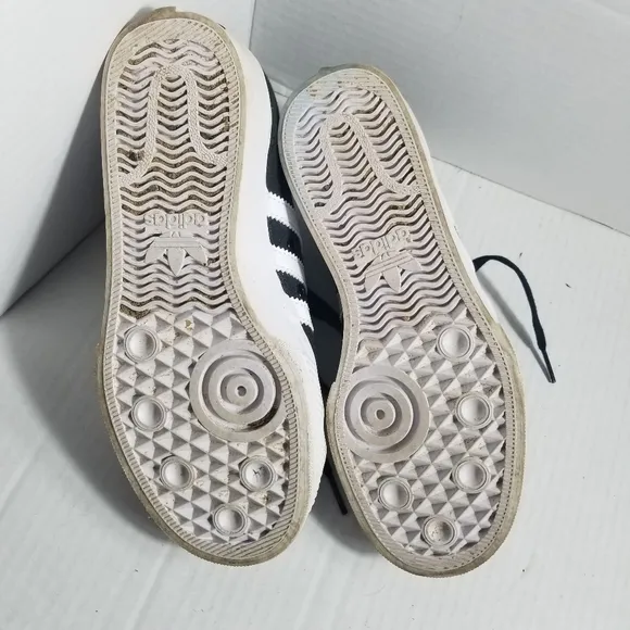 ADIDAS GIRL'S NIZZA ORTHOLITE PLATFORM SNEAKERS SIZE 4