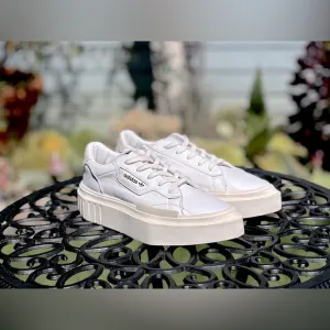 Adidas — HyperSleek Cloud White Sneakers