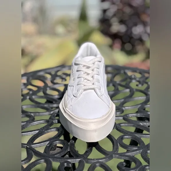 Adidas — HyperSleek Cloud White Sneakers
