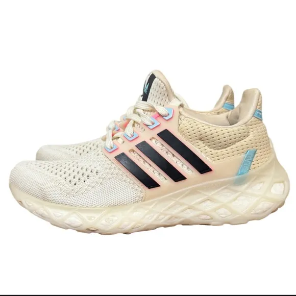 Adidas Kids Ultraboost Web DNA Low Top Sneakers Sz 4.5
