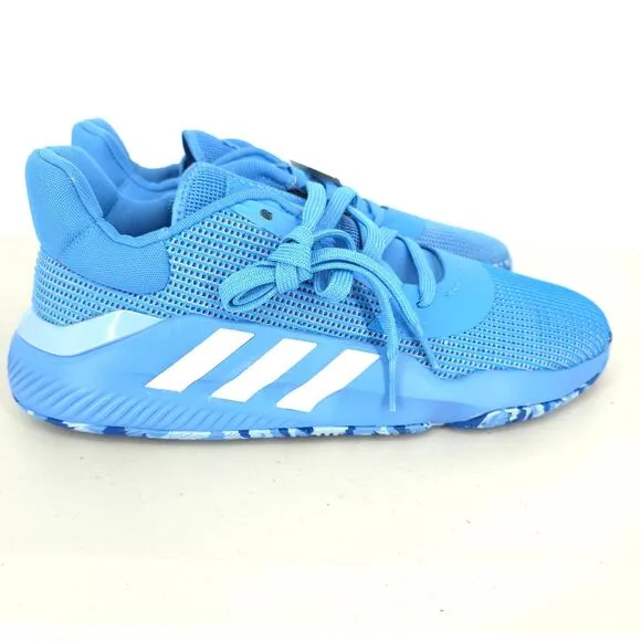 Adidas Men's Pro Bounce 2019 Low Light Blue Basketball Sneakers Size 13 NWT