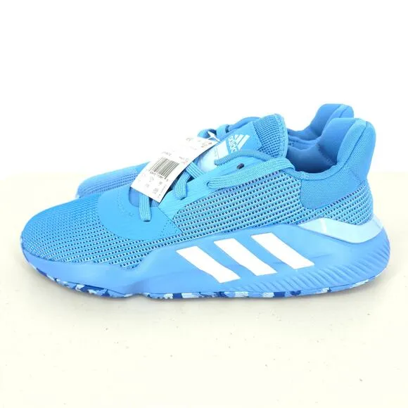 Adidas Men's Pro Bounce 2019 Low Light Blue Basketball Sneakers Size 13 NWT