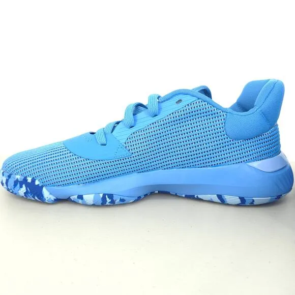 Adidas Men's Pro Bounce 2019 Low Light Blue Basketball Sneakers Size 13 NWT