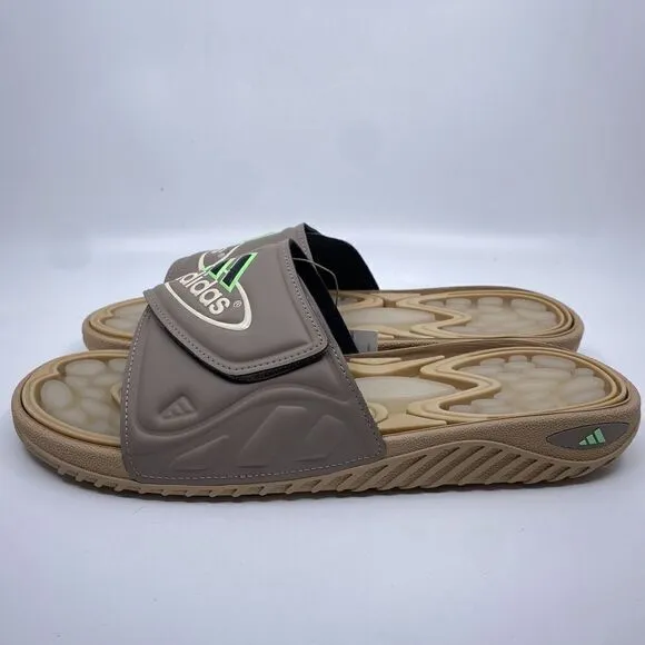 Adidas Originals Reptossage Slide Men's Size 10 Brown Tan Slip On Sandals GY4552
