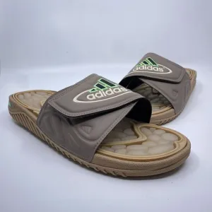 Adidas Originals Reptossage Slide Men's Size 10 Brown Tan Slip On Sandals GY4552