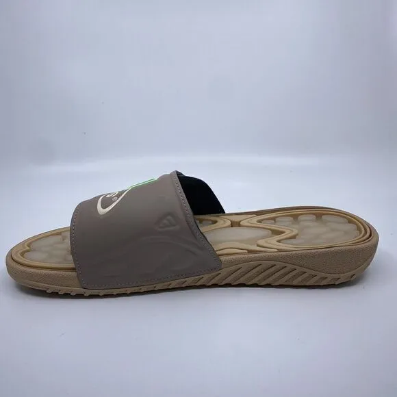 Adidas Originals Reptossage Slide Men's Size 10 Brown Tan Slip On Sandals GY4552