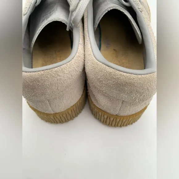 Adidas Sambarose Platforms Suede Grey Gum Sneakers Size 9.5