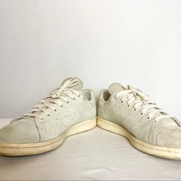 Adidas Stan Smith suede low top sneakers