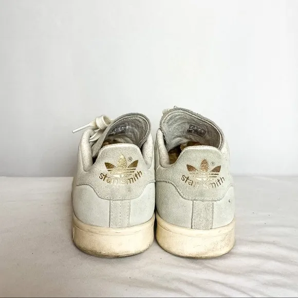 Adidas Stan Smith suede low top sneakers