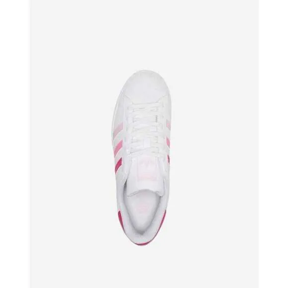 Adidas Superstar GY9228 Sneakers Kids White Pink Leather Low Top Comfort YE371