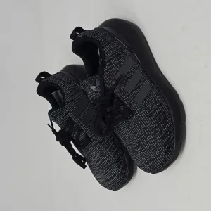 Adidas Swift Run 22 J Boy Black Running Sneakers Low Top GW8166 Shoes Size 1