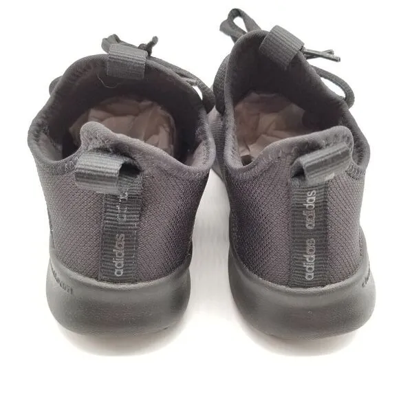 adidas Women Cloudfoam Pure Sneakers Size 6.5 Black Low Top