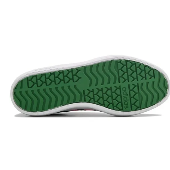 Adidas Women's Green and Pink Sneakers