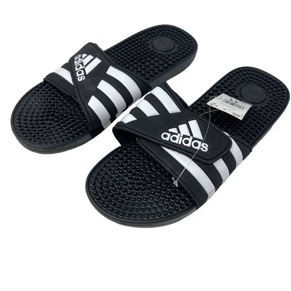 Adidas Women’s size 11 Adissage Slide Sandals Black NWT