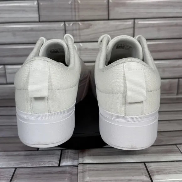 Adidas Women's White Bravada 2.0 Platform Sneakers Shoe Size 10.5-NEW