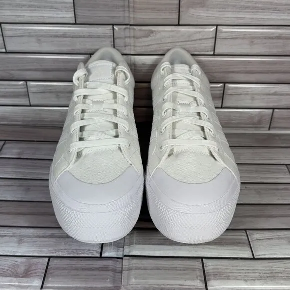 Adidas Women's White Bravada 2.0 Platform Sneakers Shoe Size 10.5-NEW