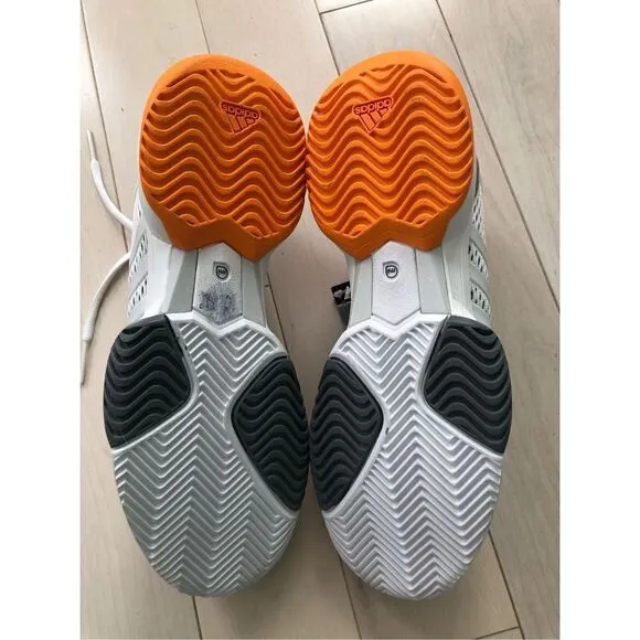 Adidas Men's Stella McCartney Canvas Low Top Athletic Sneakers Size 5.5 White