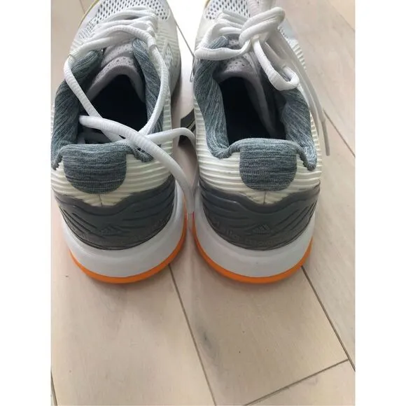 Adidas Men's Stella McCartney Canvas Low Top Athletic Sneakers Size 5.5 White
