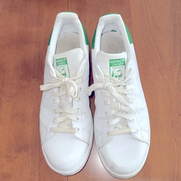 AdidasSTAN SMITH LEATHER LOW TRAINERS