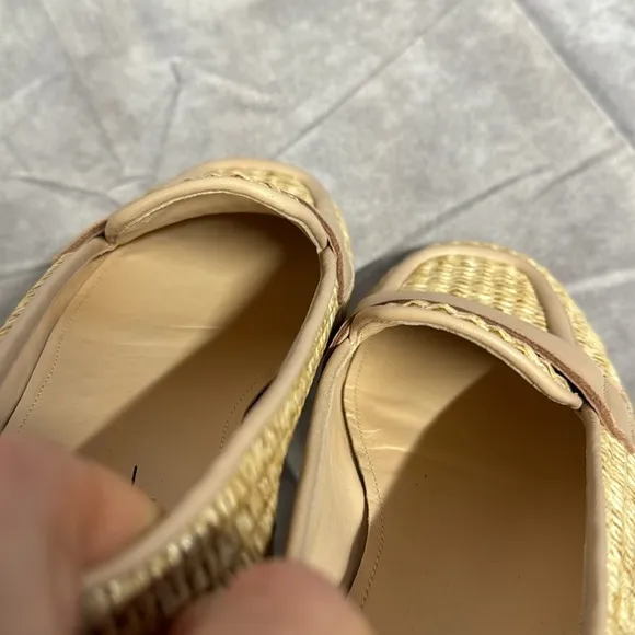 AGL Sheryl Raffia Loafers