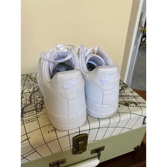Air Force White on White 2011 Low Top Sneakers sz 14