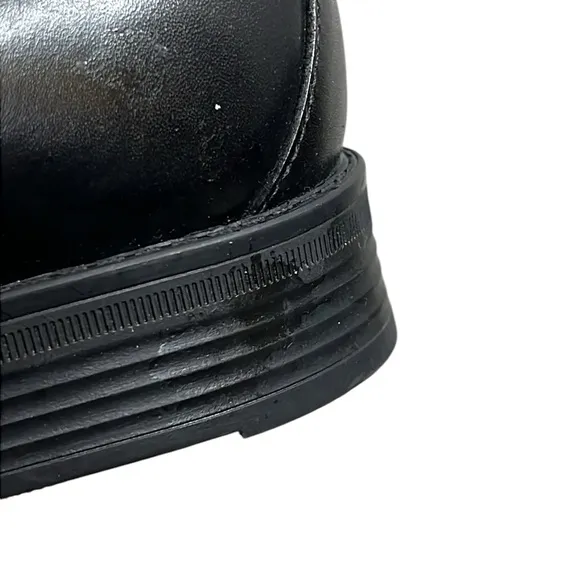Aldo Chelsea Boots Black Leather Mens Size 11 Biondi-r Pull On