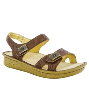 Alegria Vienna Morning Glory Tan 2 Strap Sandals