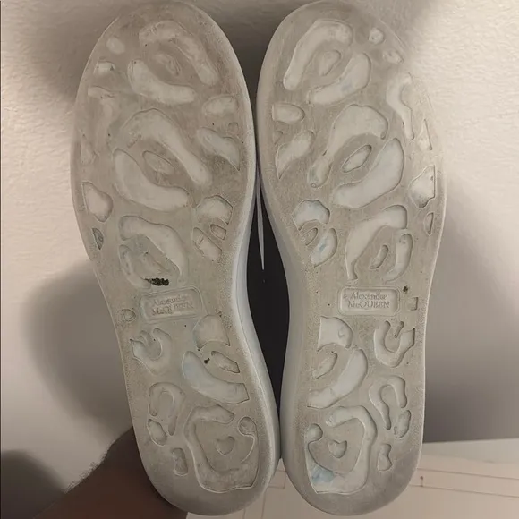 Alexander McQueen Black and White Luxury Sneakers