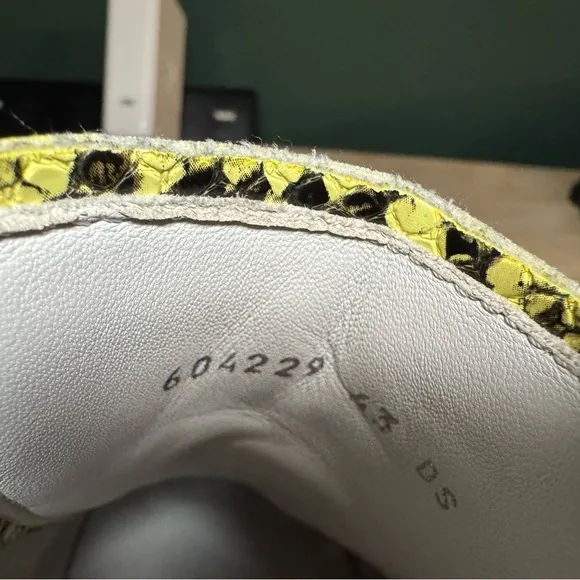 Alexander McQueen Larry Snake  Oversized Sneakers