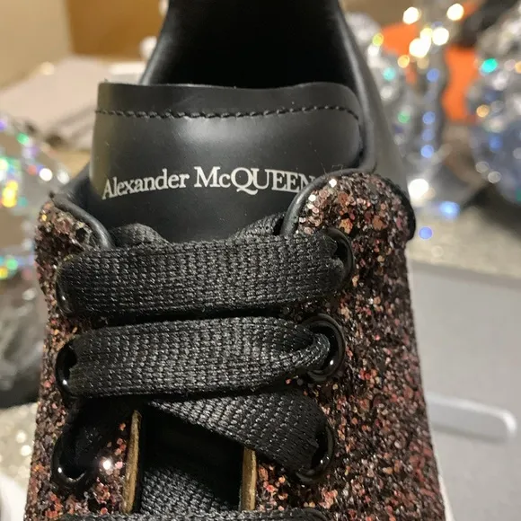 ALEXANDER McQUEEN Oversized platform Glitter Sneaker size EU37 1/2//US7.5