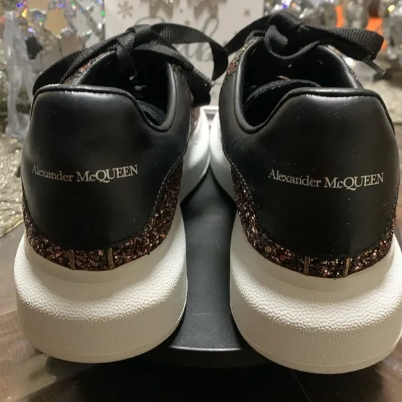 ALEXANDER McQUEEN Oversized platform Glitter Sneaker size EU37 1/2//US7.5