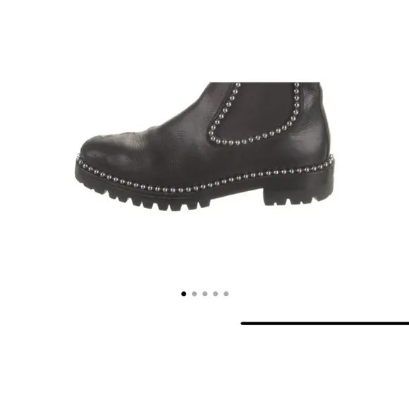 Alexander Wang studded accent Chelsea boots