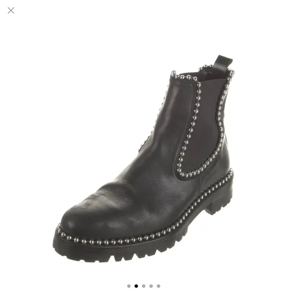 Alexander Wang studded accent Chelsea boots