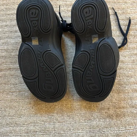 Alexander Wangpadded-panel low-top sneakers