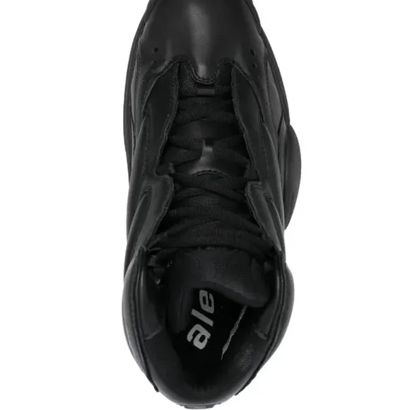 Alexander Wangpadded-panel low-top sneakers