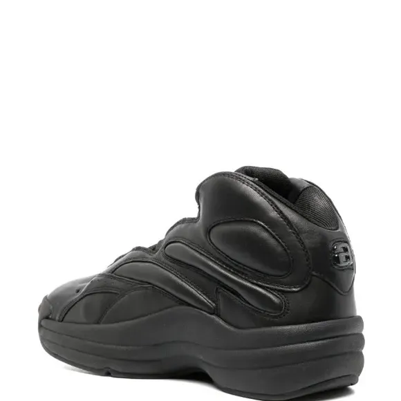Alexander Wangpadded-panel low-top sneakers
