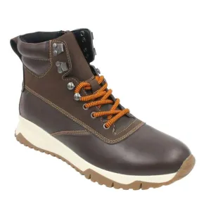 Alfani Men Alpine Hiker Combat Boots Reggie Size US 10M Tan Brown Leather